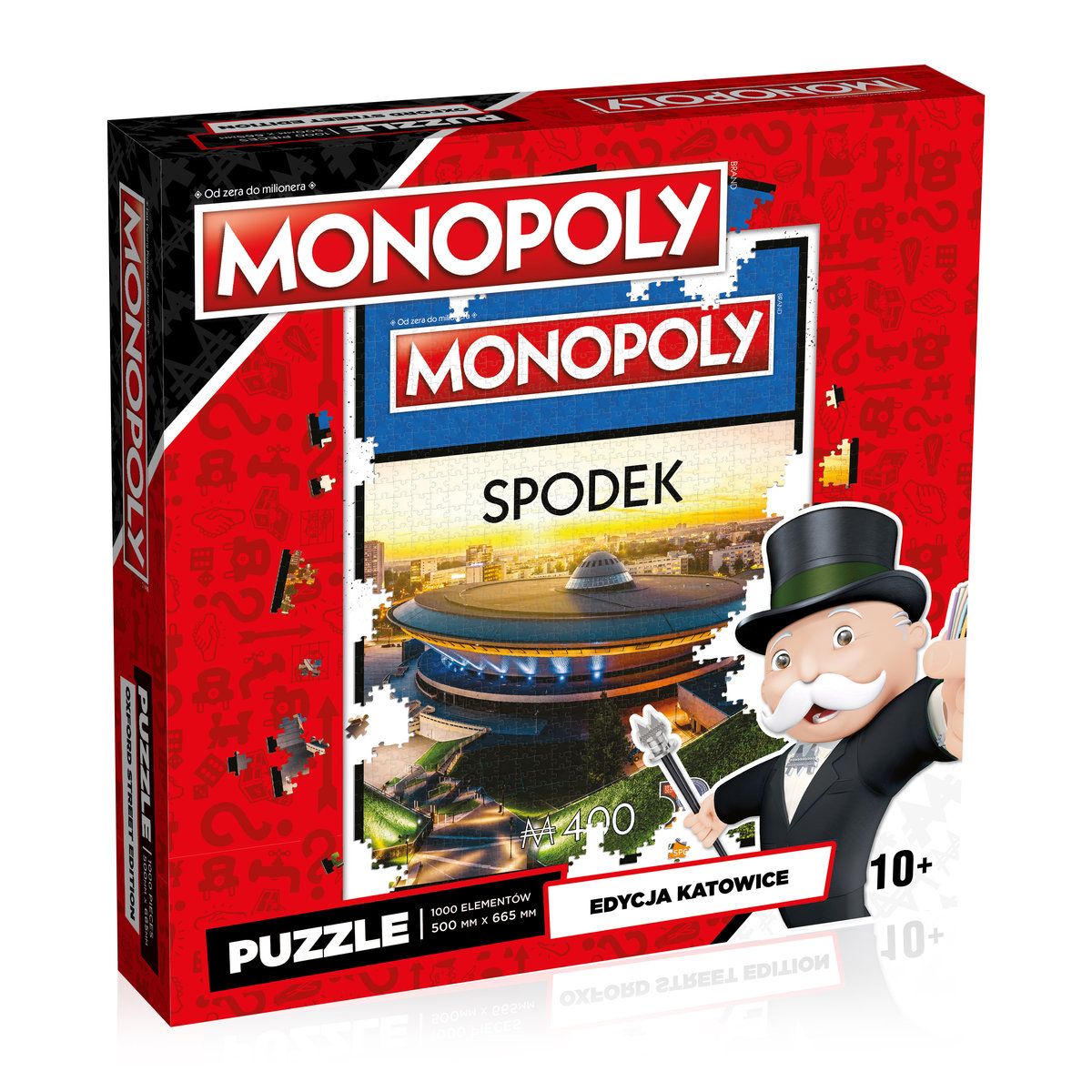 Puzzle 1000 Monopoly. Katowice - Spodek - Winning Moves