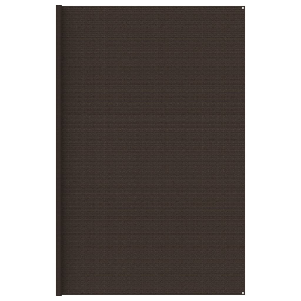 shumee Wykładzina do namiotu 400 x 600 cm brązowa