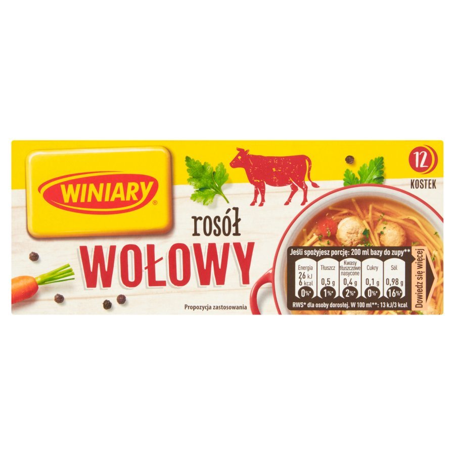 Winiary ROSÓŁ WOŁOWY 120G zakupy dla domu i biura 31663503