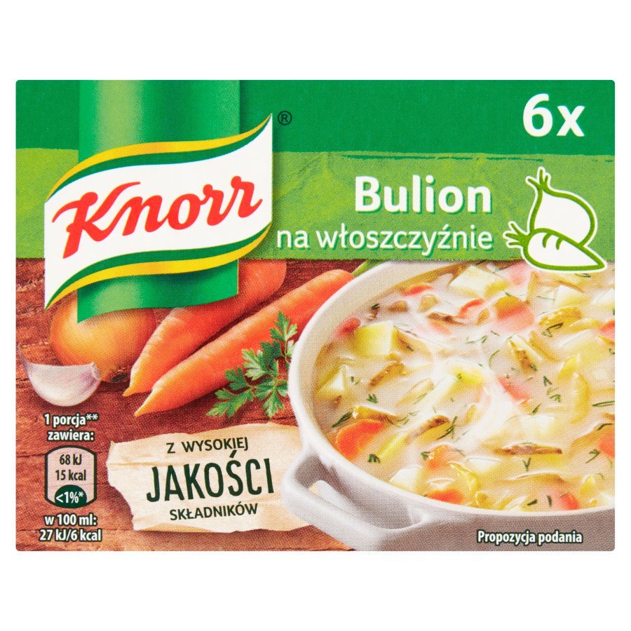 Knorr Bulion na włoszczyźnie 6 szt.