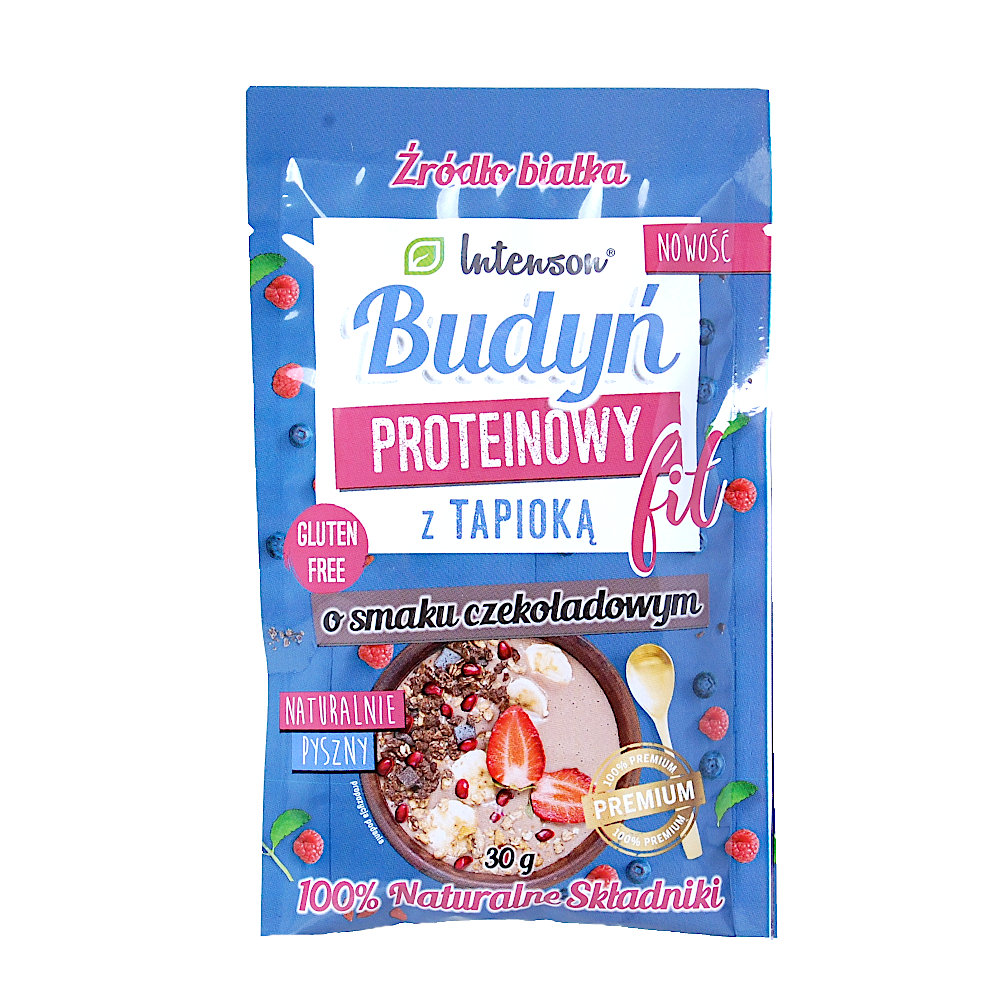 Intenson Budyń proteinowy czekoladowy 30g -