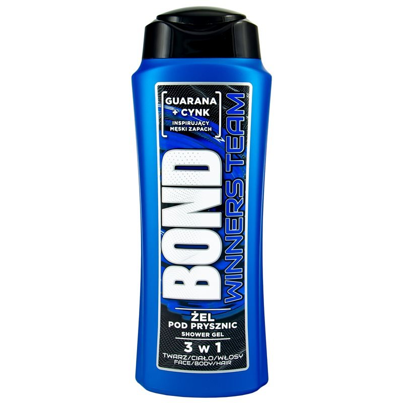 BOND 3w1 Żel pod prysznic Winners Team 400 ml