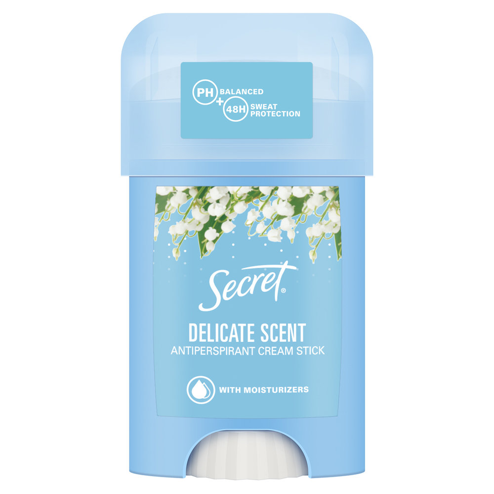 Secret Delicate antyperspirant cream stick 6x40ml