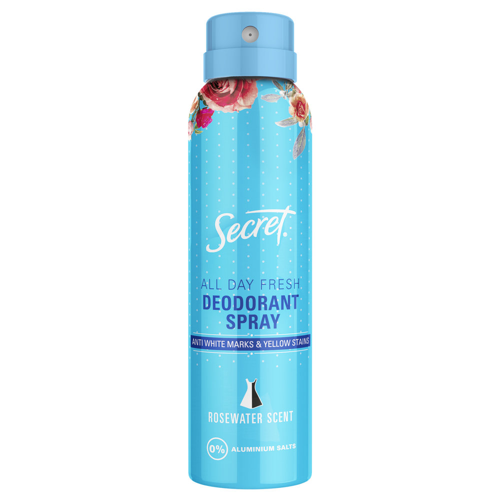 Secret Rosewater dezodorant spray kobiecy 6x 150ml