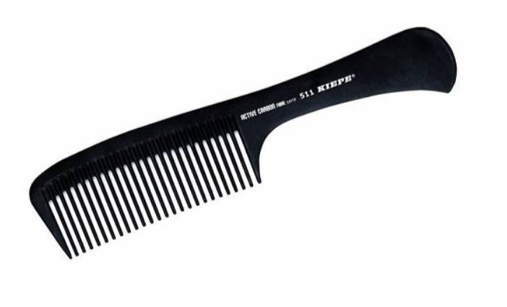 Kiepe Grzebień Active Carbon Comb 222x48, model - 511 Profesjonalny sprzęt fryzjerski