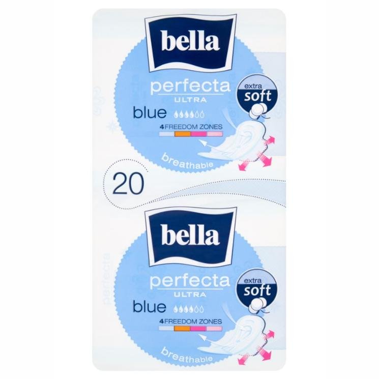 Bella Podpaski Perfecta Ultra Blue 20 sztuk