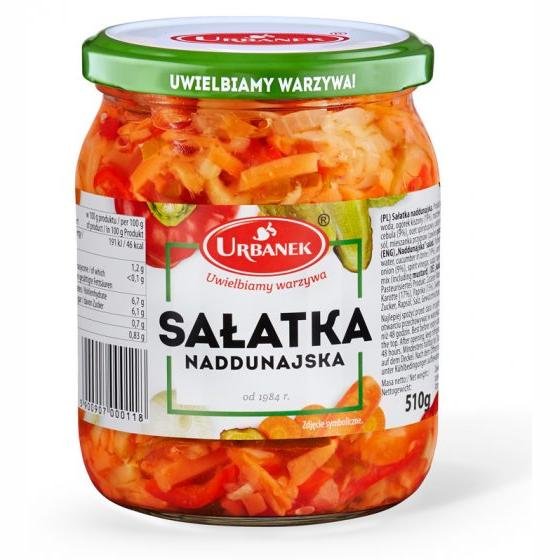 Urbanek sałatka naddunajska 510g