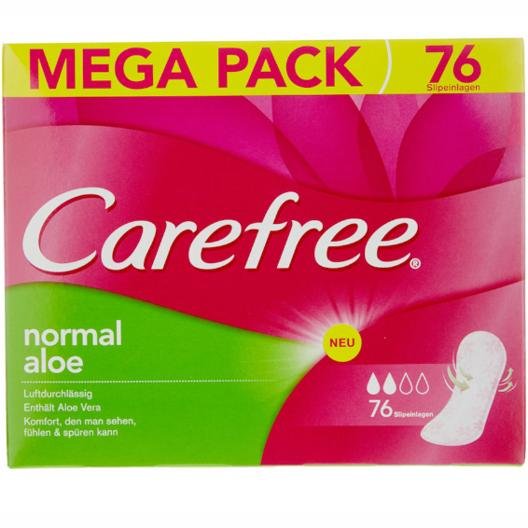 Carefree WKŁ. BRETH.ALOE 76SZT