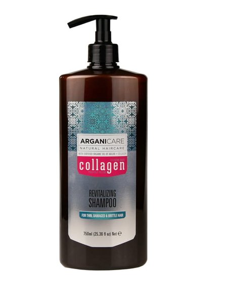 Arganicare Collagen Szampon Włosy Cienkie 750ML