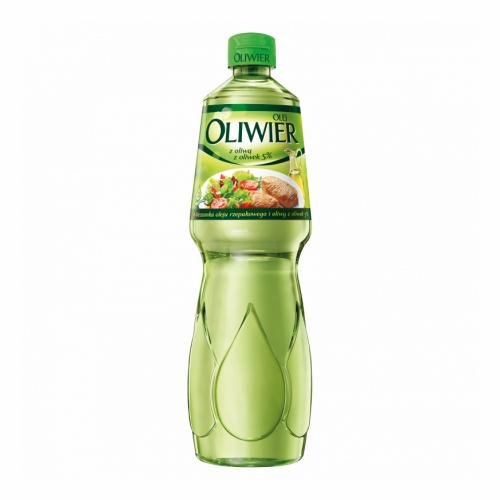 OLEJ OLIWIER MIESZANKA OLEJU RZEPAKOWEGO I OLIWY Z OLIWEK 5% 1L 68714054