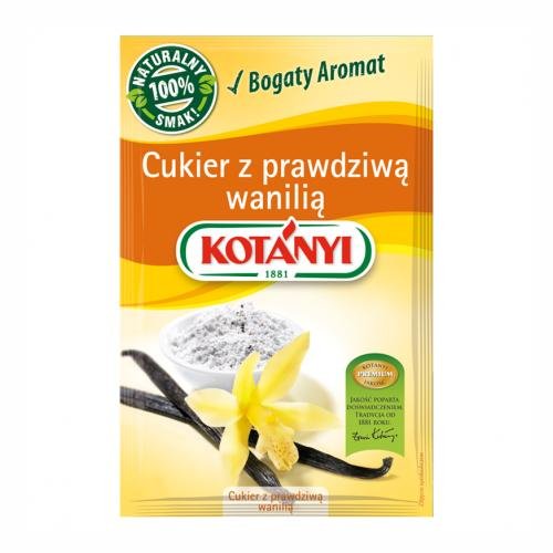 Kotanyi Cukier z prawdziwą wanilią 10 g Kotányi
