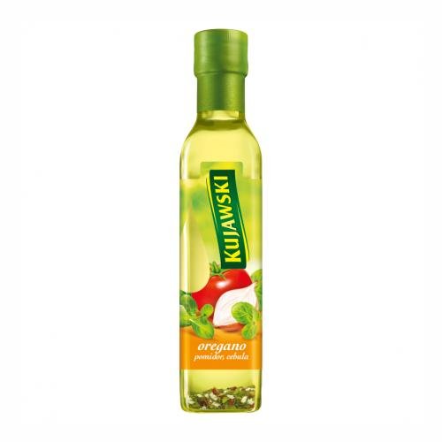 KUJAWSKI OLEJ Z OREGANO POMIDORAMI I CEBULĄ 250ML Zakupy dla domu i biura! 37960994