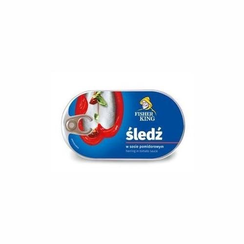 Fisherking ŚLEDŹ W SOSIE POMIDOROWYM 170G zakupy dla domu i biura! 43550854