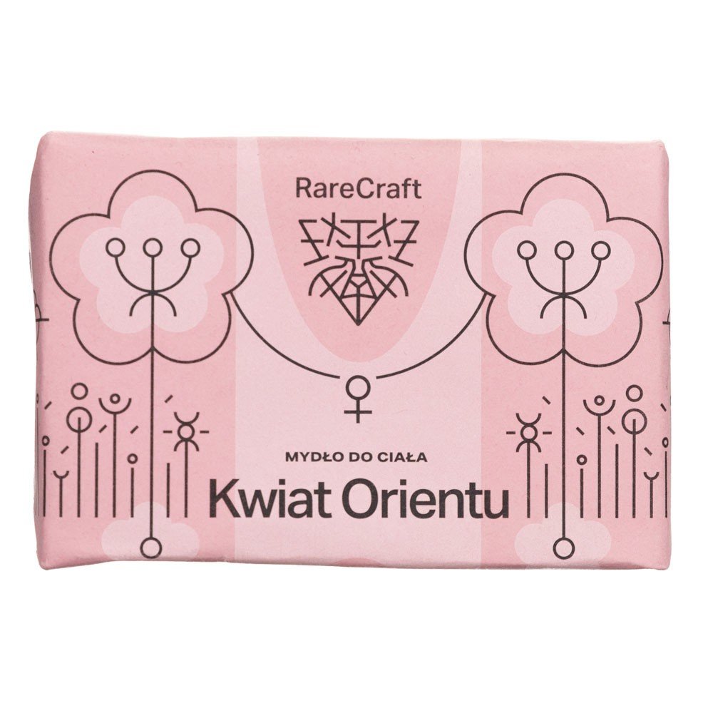 RareCraft RareCraft Mydło do ciała Kwiat Orientu - 110 g
