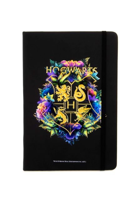 Notatnik w kratkę, A5, Harry Potter, Hogwart, kolorowy