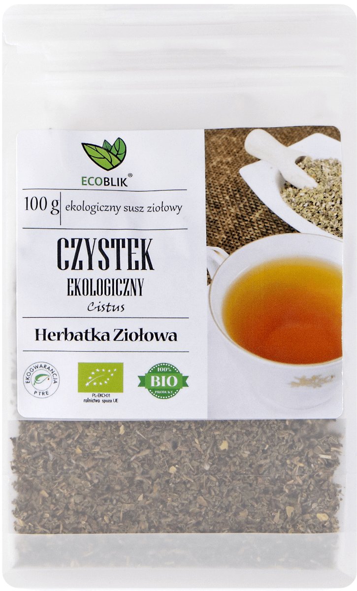 Czystek EcoBlik liść suszony herbata czystek