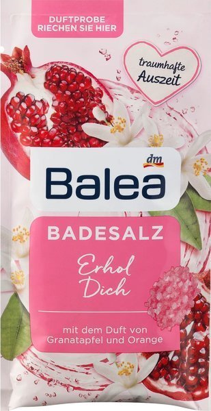 Balea, Relaksacyjna sól do kąpieli, 80g De