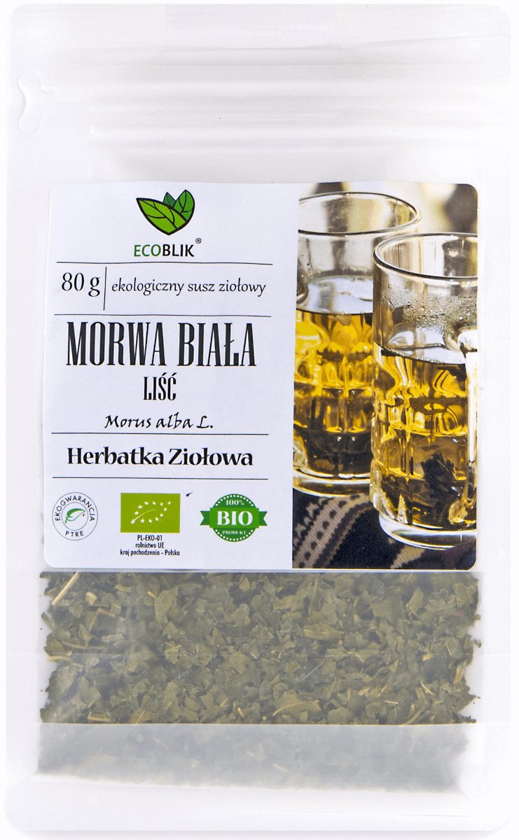 ECOBLIK EcoBlik Morwa biała liść EKO 80g 448D-4546C