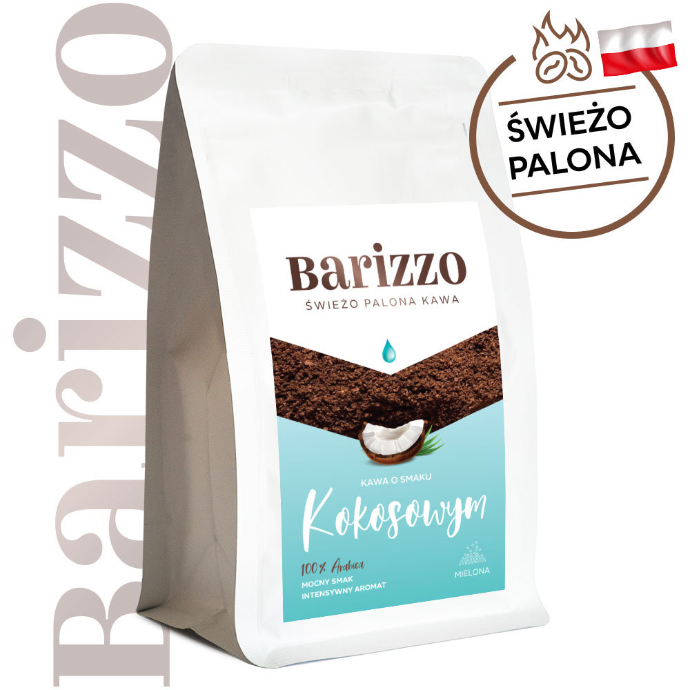 Barizzo, kawa mielona o smaku kokosowym, 200g