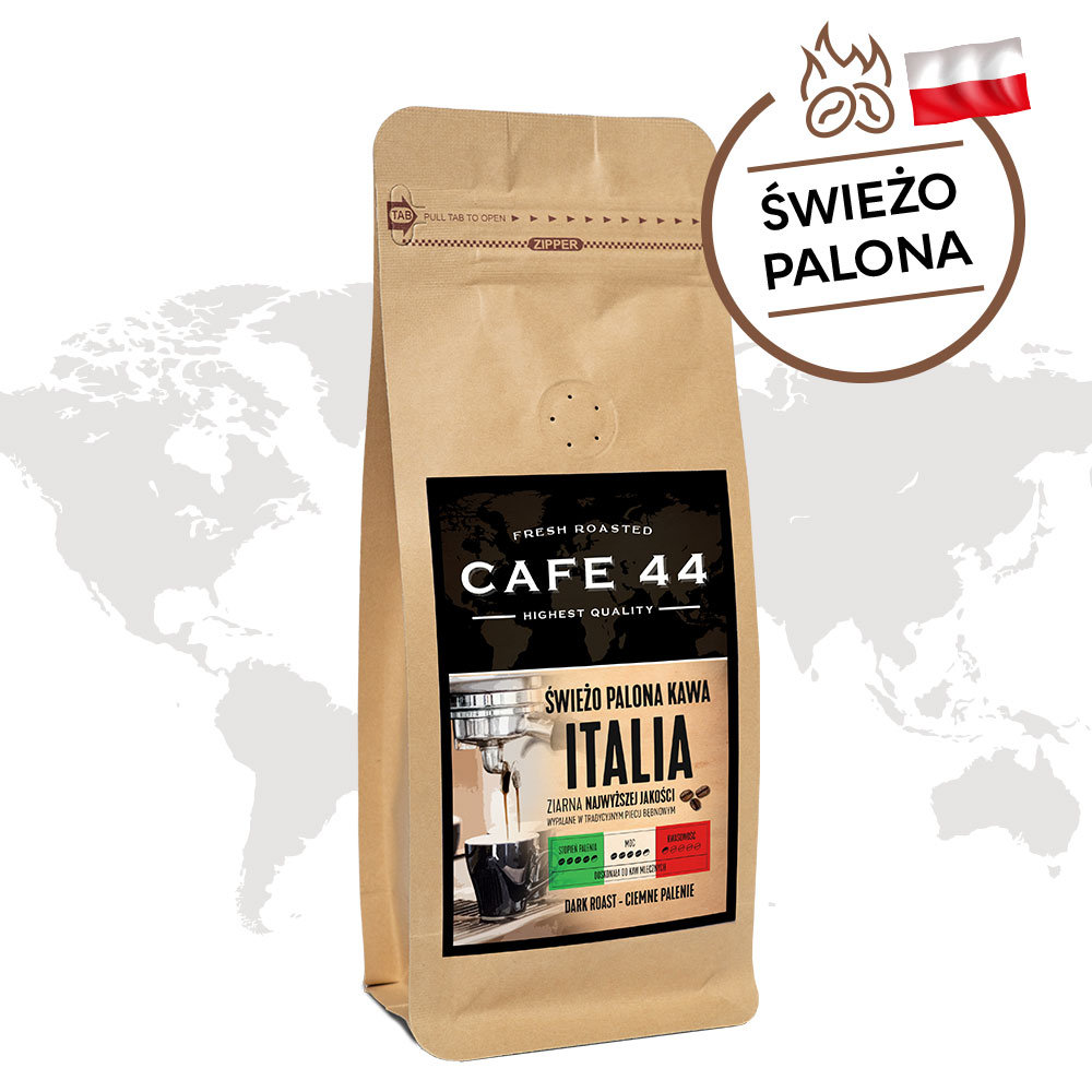 Cafe44, kawa ziarnista Italia, 200 g