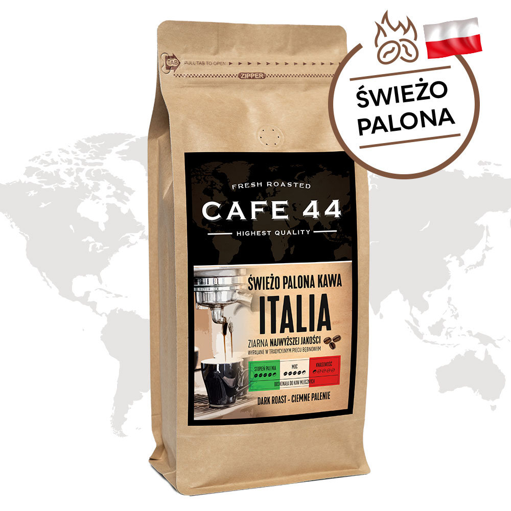Cafe44, kawa ziarnista Italia, 1 kg