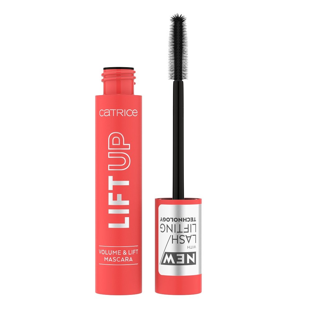 Essence Catrice - LIFT UP VOLUME & LIFT MASCARA - Pogrubiająco-unoszący tusz do rzęs - 010 DEEP BLACK