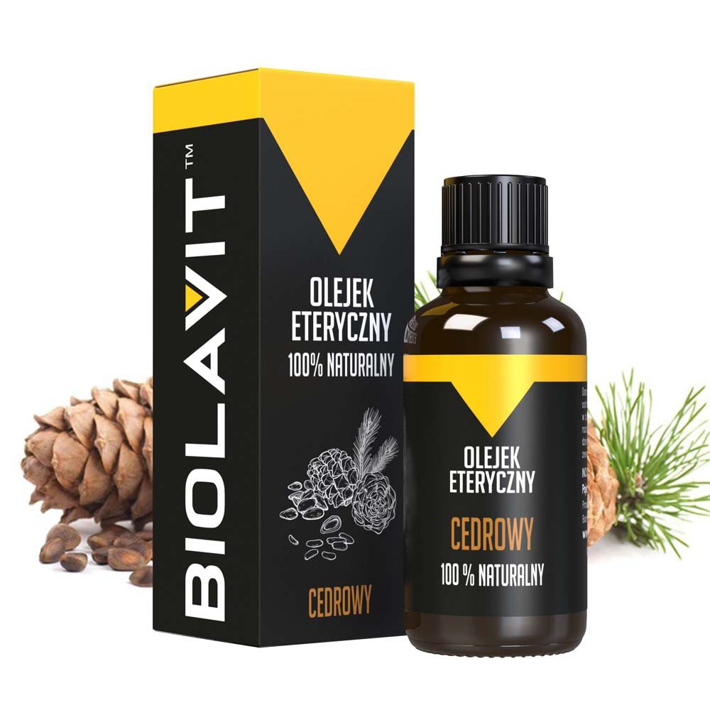 Biolavit Biolavit Olejek eteryczny cedrowy 30 ml OET-CED-30