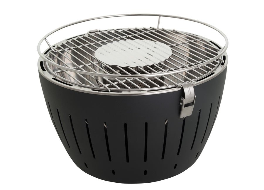 Grill bezdymny Lotus szary