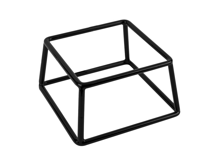 Witek Home Witek Home Stojak bufetowy kwadrat 18x18x8cm 126358