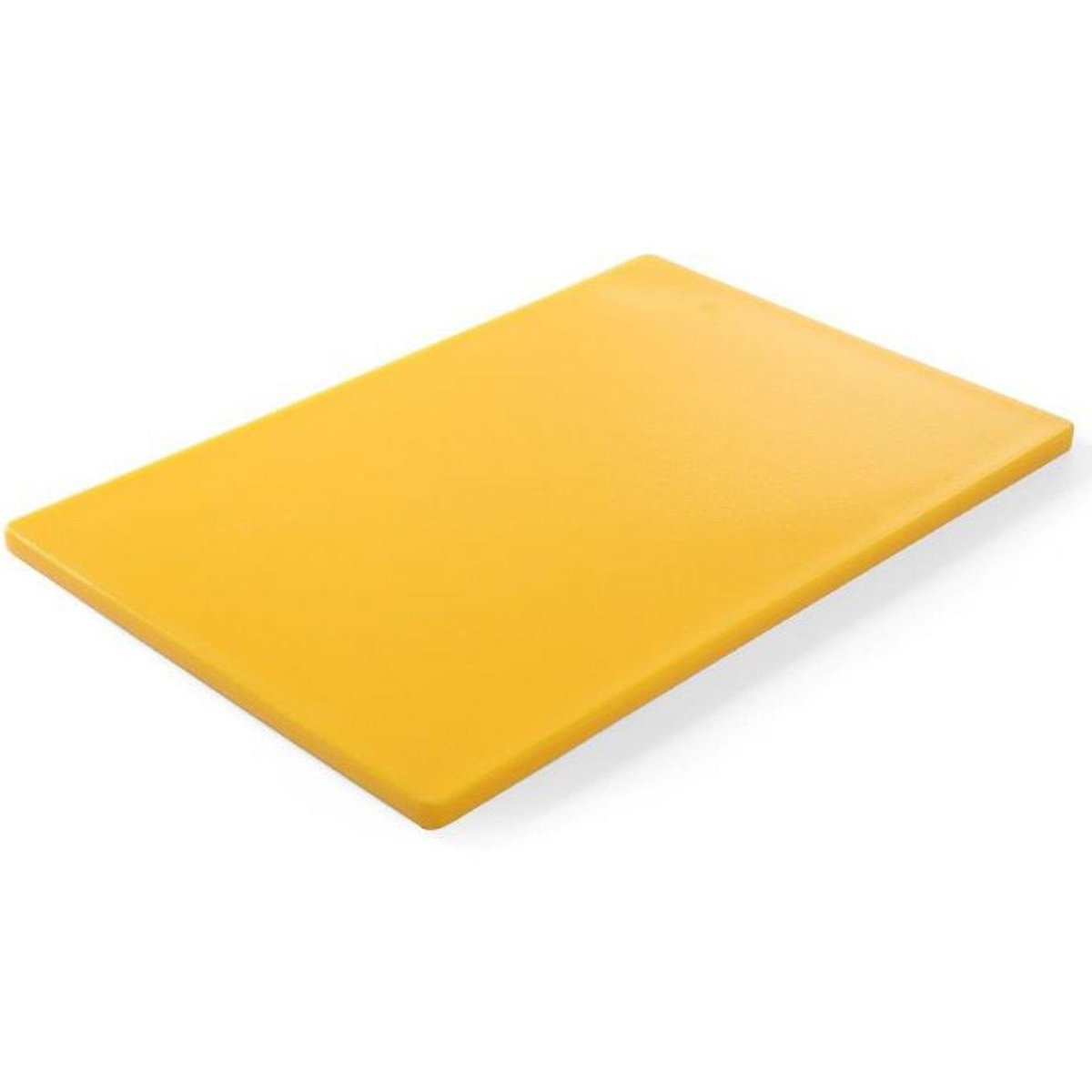 Hendi Deska do krojenia HACCP do surowego drobiu, żółta - 600 x 400 x 20 (h) mm 825655