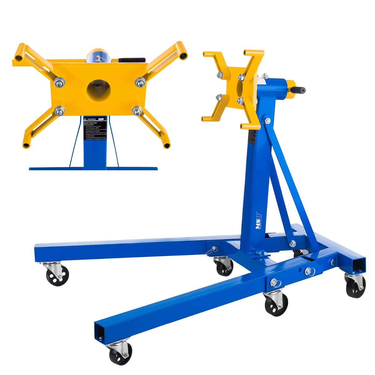 MSW Stojak do silnika - 900 kg - składany MSW-MS-900 MSW-MS-900