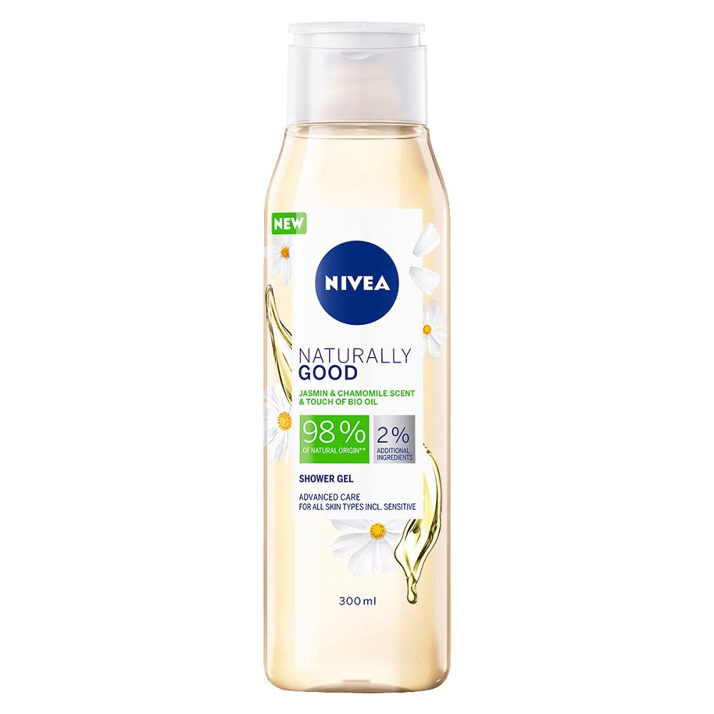 Nivea Naturally Good Żel Pod Prysznic Jaśmin 300ML