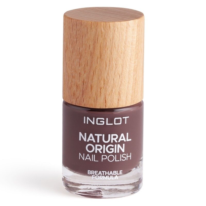 INGLOT, Natural Origin, lakier do paznokci true ebony 017, 8 ml