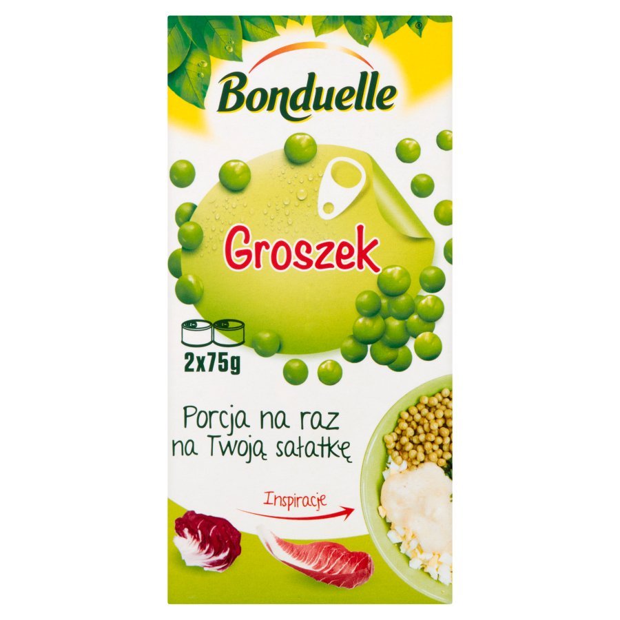 Bonduelle Groszek konserwowy 2x75g