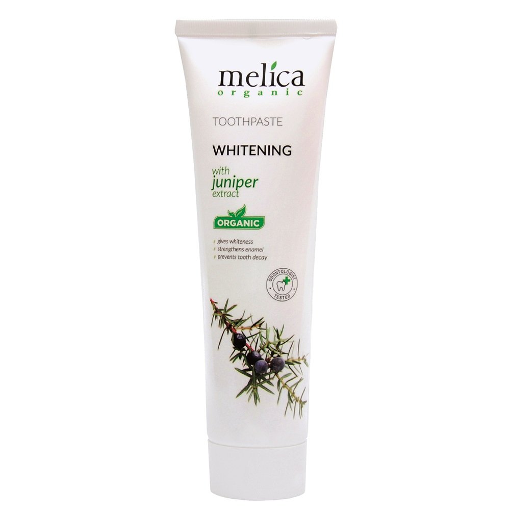 Melica Wybielająca Pasta do Zębów z Jałowcem, Melica Organic, 100ml