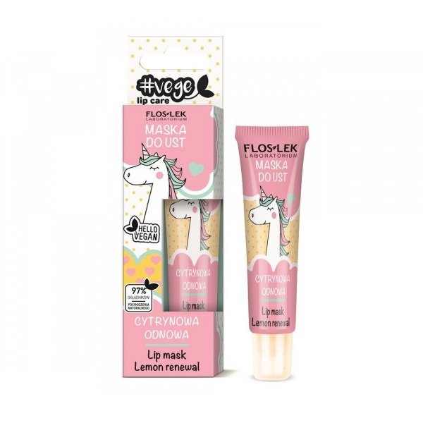 Flos-Lek Maska Do Ust Cytrynowa Odnowa Lip Mask