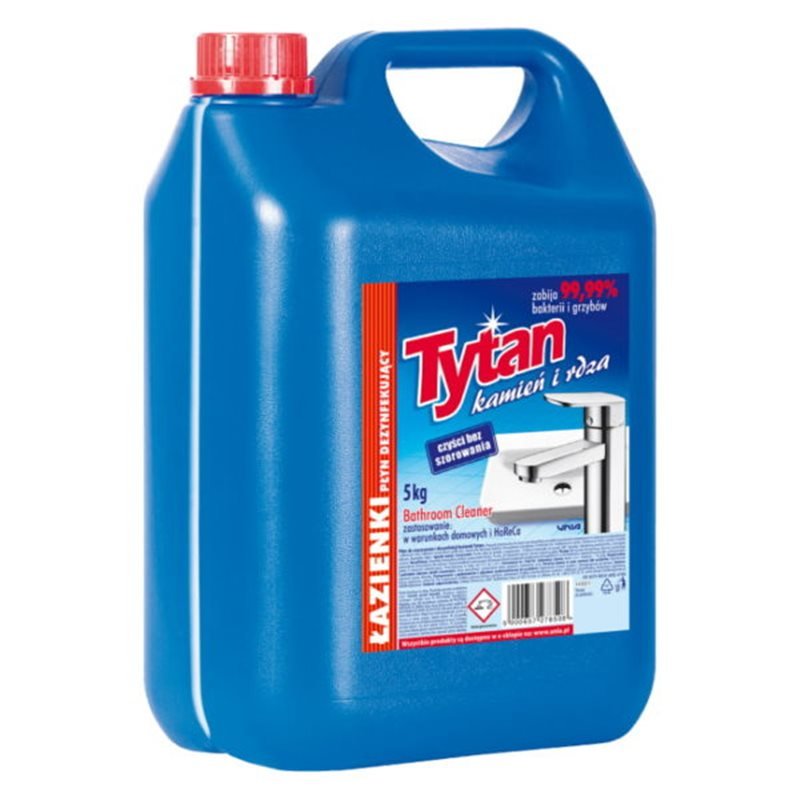 Tytan PŁYN DO MYCIA ŁAZIENEK KAMIEŃ I RDZA 5kg (P27850)