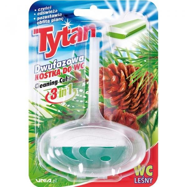 Tytan Leśny 40g - kostka toaletowa w koszyczku