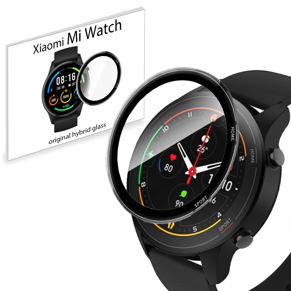 Grizz SZKŁO hybrydowe 3D do Xiaomi Mi Watch