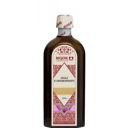 Olej z ostropestu tłoczony na zimno 250ml BIOOIL