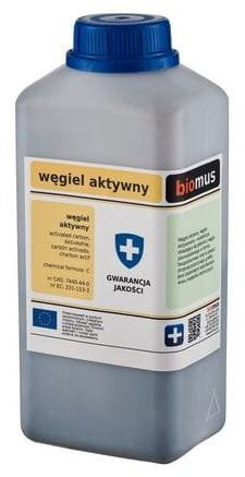 BIOMUS SPÓŁKA Z OGRANICZONĄ ODPOWIEDZIALNOŚCIĄ Węgiel aktywny 250g