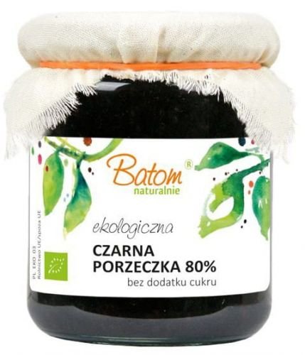 Batom DŻEM Z CZARNYCH PORZECZEK B/C BIO 260 g