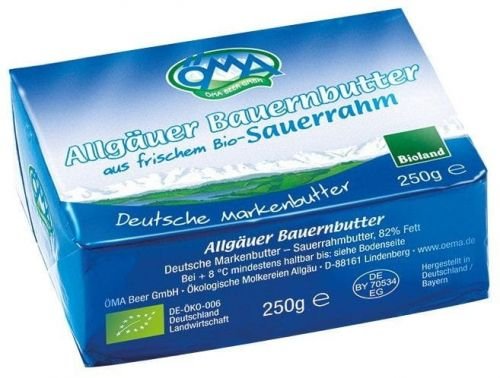 Oma MASŁO ŚMIETANKOWE BIO 250 g