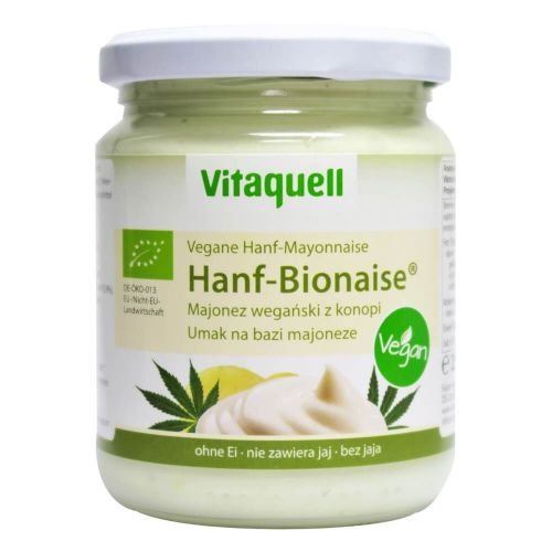 Vitaquell MAJONEZ WEGAŃSKI KONOPNY BIO 250 ml - VITAQUELL