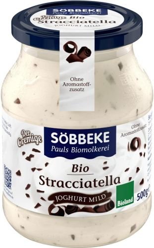 Sobbeke JOGURT STRACCIATELLA 7,5% BIO 500 g (SŁOIK)