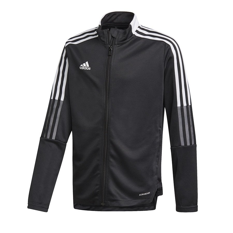 Adidas, Bluza dziecięca, TIRO 21 Track Jacket Junior GM7314, czarny, rozmiar 140