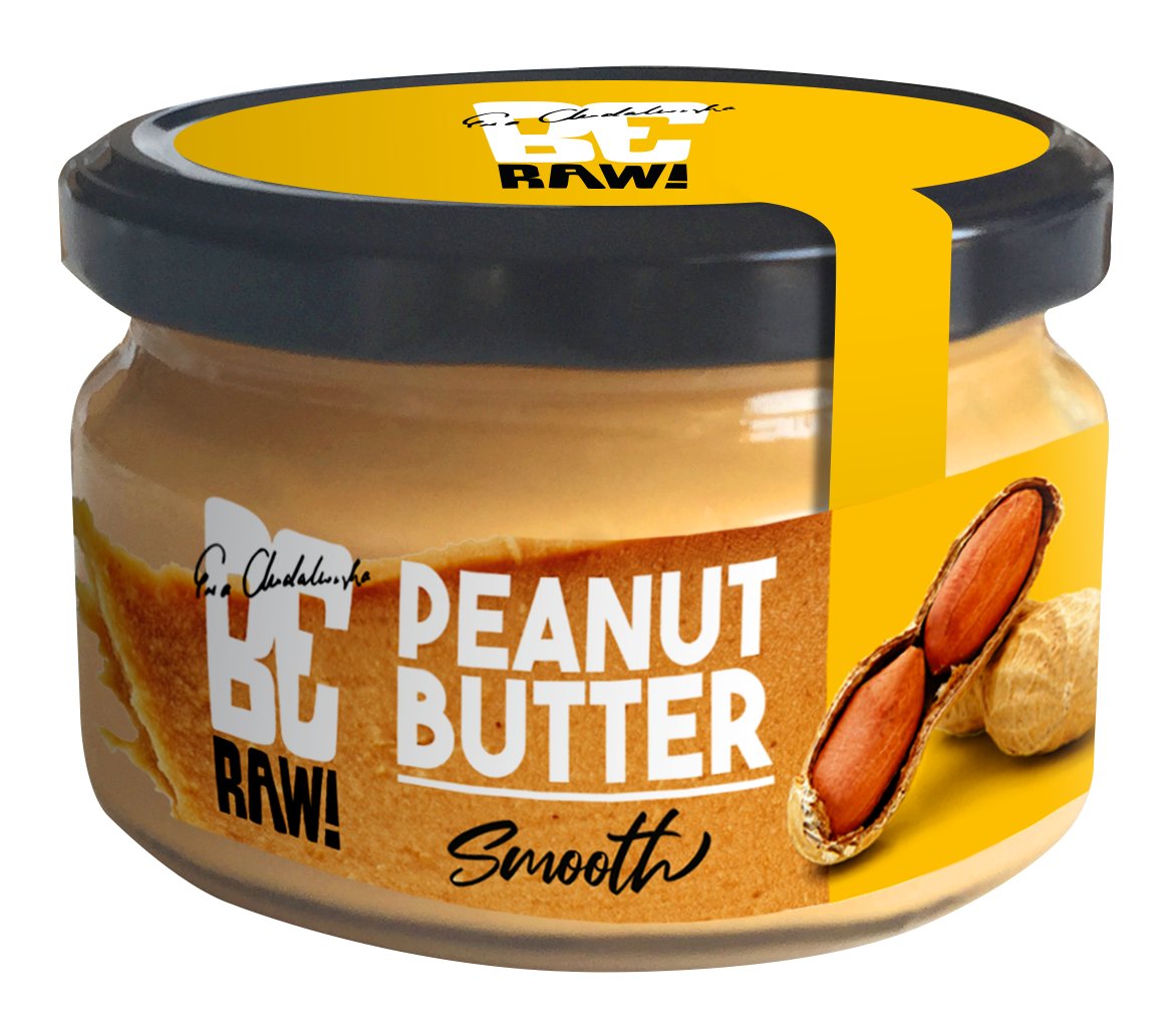 BeRaw Krem orzechowy  Smooth BeRAW, 190g