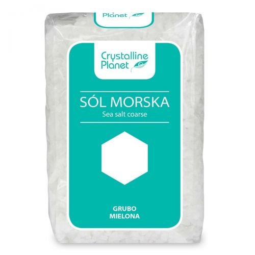 SÓL - CRYSTALLINE PLANET SÓL MORSKA GRUBO MIELONA 600 g - CRYSTALLINE PLANET