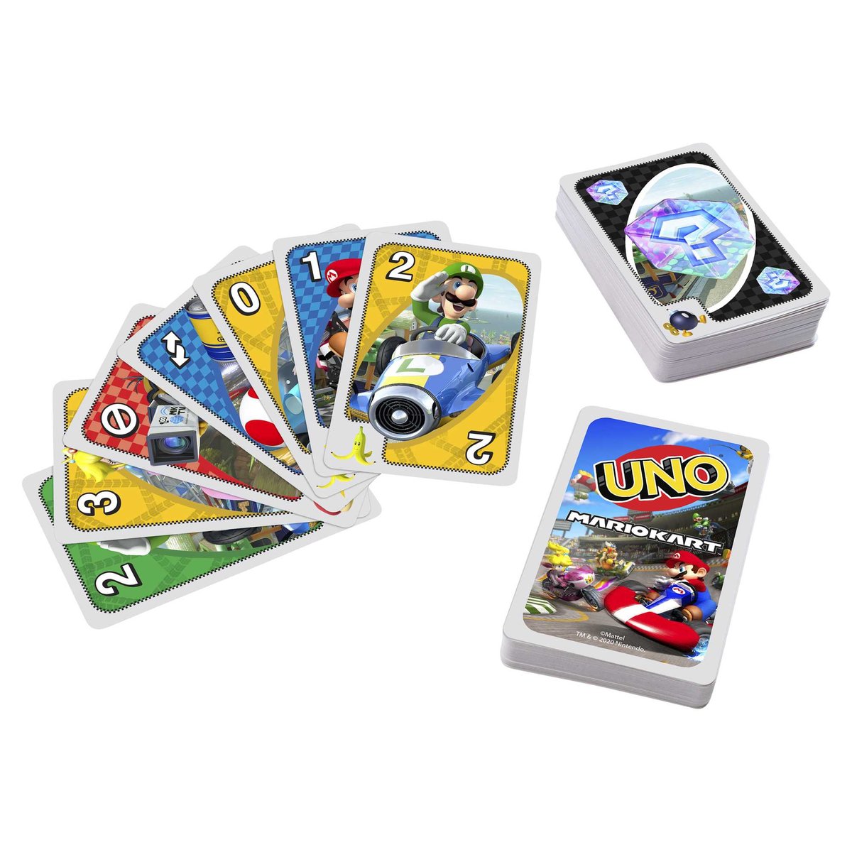 Uno, gra karciana Mario Kart