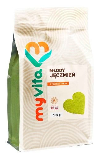 MyVita MŁODY JĘCZMIEŃ 100% sproszkowana trawa 500g